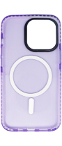 Vivid Magsafe Silicone Case Apple iPhone 13 Pro Purple