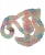 Vivid Lanyard Acrylic Neck Chain Colorful