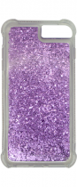 Vivid Liquid Glitter Case Apple iPhone 6/6s/7/8 Plus Purple