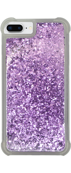 Vivid Liquid Glitter Case Apple iPhone 6/6s/7/8 Plus Purple