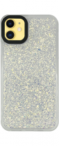 Vivid Glitter Shine Case Apple iPhone 11 Pro Silver