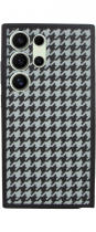 Vivid Carbon Fiber Case Samsung Galaxy S24 Ultra Grey/Black