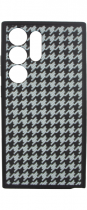 Vivid Carbon Fiber Case Samsung Galaxy S24 Ultra Grey/Black