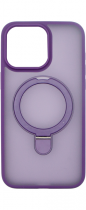 Vivid Magsafe Ring Stand PC Case Apple iPhone 15 Purple