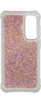 Vivid Liquid Glitter Case Samsung Galaxy A05s Rose Gold