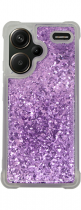 Vivid Liquid Glitter Case Redmi Note 13 Pro+ 5G Purple