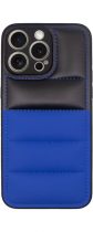 Vivid Puffer Back Cover Apple iPhone 15 Pro Blue/Black