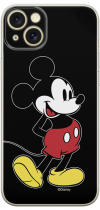 Disney Case Apple iPhone 15 Plus Mickey Full Print Smiley Black
