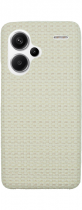 Vivid Woven Pattern Case Redmi Note 13 Pro+ 5G Beige