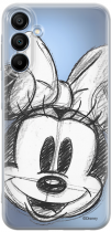 Disney Case Samsung Galaxy A15 4G/5G Minnie Partial Print Sketch Transparent