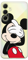 Disney Case Samsung Galaxy A55 5G Mickey Partial Print Hiding Transparent