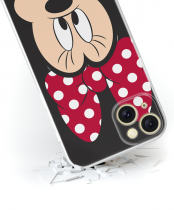 Disney Case Apple iPhone 15 Plus Minnie Full Print Surprise Black