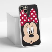 Disney Case Apple iPhone 15 Plus Minnie Full Print Surprise Black