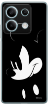 Disney Case Redmi Note 13 5G Mickey Full Print Angry B/W Black