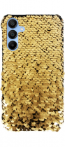 Vivid Sequin Case Samsung Galaxy A15 4G/5G Gold