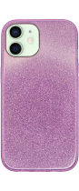 Vivid Glitter Shine Plastic Hard Case Apple iPhone 12/12 Pro Purple