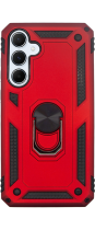 Vivid Ring Rugged Armor Case Samsung Galaxy A55 5G Red
