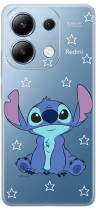 Disney Case Redmi Note 13 4G Stitch Partial Print Transparent