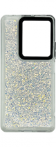 Vivid Glitter Shine Case Xiaomi Redmi Note 13 Pro/Poco X6 5G Silver