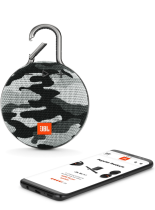 JBL Bluetooth Speaker Waterproof CLIP3 Camouflage