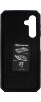 Vivid Ring Rugged Armor Case Samsung Galaxy A15 4G/5G Blue