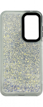 Vivid Glitter Shine Case Samsung Galaxy A55 5G Silver