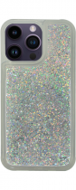 Vivid Liquid Glitter Case Apple iPhone 12/12 Pro Silver