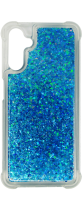 Vivid Liquid Glitter Case Samsung Galaxy A13 5G Blue