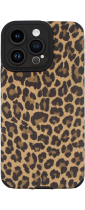 Vivid Silicone Case Apple iPhone 14 Pro Leopard Yellow