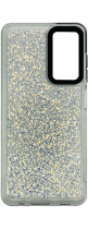 Vivid Glitter Shine Case Samsung Galaxy A15 4G/5G Silver