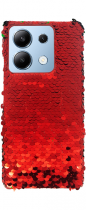 Vivid Sequin Case Redmi Note 13 4G Red