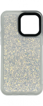 Vivid Glitter Shine Case Apple iPhone 14 Pro Silver