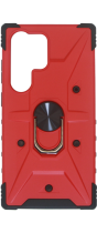 Vivid Ring Rugged Armor Case Samsung Galaxy S24 Ultra Red