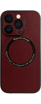 Vivid Magsafe Leather Case Apple iPhone 12 Purple