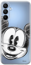 Disney Case Samsung Galaxy A15 4G/5G Mickey Partial Print Sketch Transparent