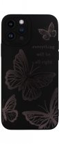 Vivid Silicone Case Apple iPhone 14 Pro Butterfly