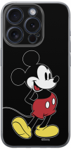 Disney Case Apple iPhone 15 Pro Mickey Full Print Smiley Black