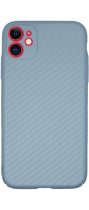 Vivid Carbon Fiber Case Apple iPhone 11 Blue