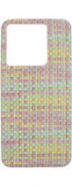 Vivid Woven Pattern Case Redmi Note 13 Pro/Poco X6 5G Multicolour