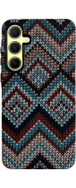 Vivid Ethnic Style Case Samsung Galaxy A55 5G Blue/Purple