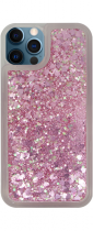 Vivid Liquid Glitter Case Apple iPhone 12/12 Pro Pink