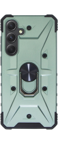 Vivid Ring Rugged Armor Case Samsung Galaxy S24 Green