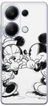 Disney Case Redmi Note 13 Pro Mickey and Minnie Full Print Secret White