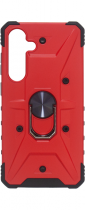 Vivid Ring Rugged Armor Case Samsung Galaxy S24 Red