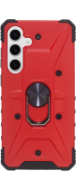 Vivid Ring Rugged Armor Case Samsung Galaxy S24 Red