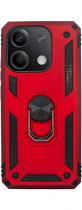 Vivid Ring Rugged Armor Case Redmi Note 13 5G Red