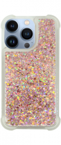 Vivid Liquid Glitter Case Apple iPhone 13 Pro Max Rose Gold