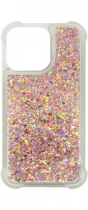 Vivid Liquid Glitter Case Apple iPhone 13 Pro Max Rose Gold
