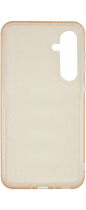 Vivid Silicone Anti-Scratch Glitter Case Samsung Galaxy A35 5G Transparent/Pink