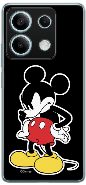 Disney Case Redmi Note 13 5G Mickey Full Print Angry Black